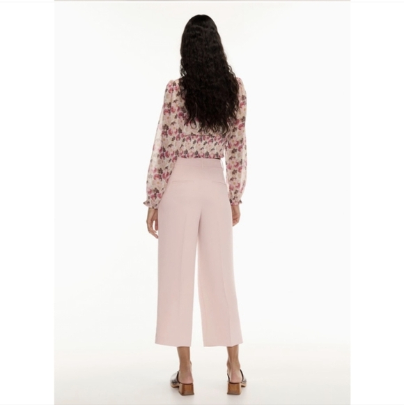 WILFRED Effortless Pant Crop Poetic Pink ARITZIA 2 - Picture 2 of 10